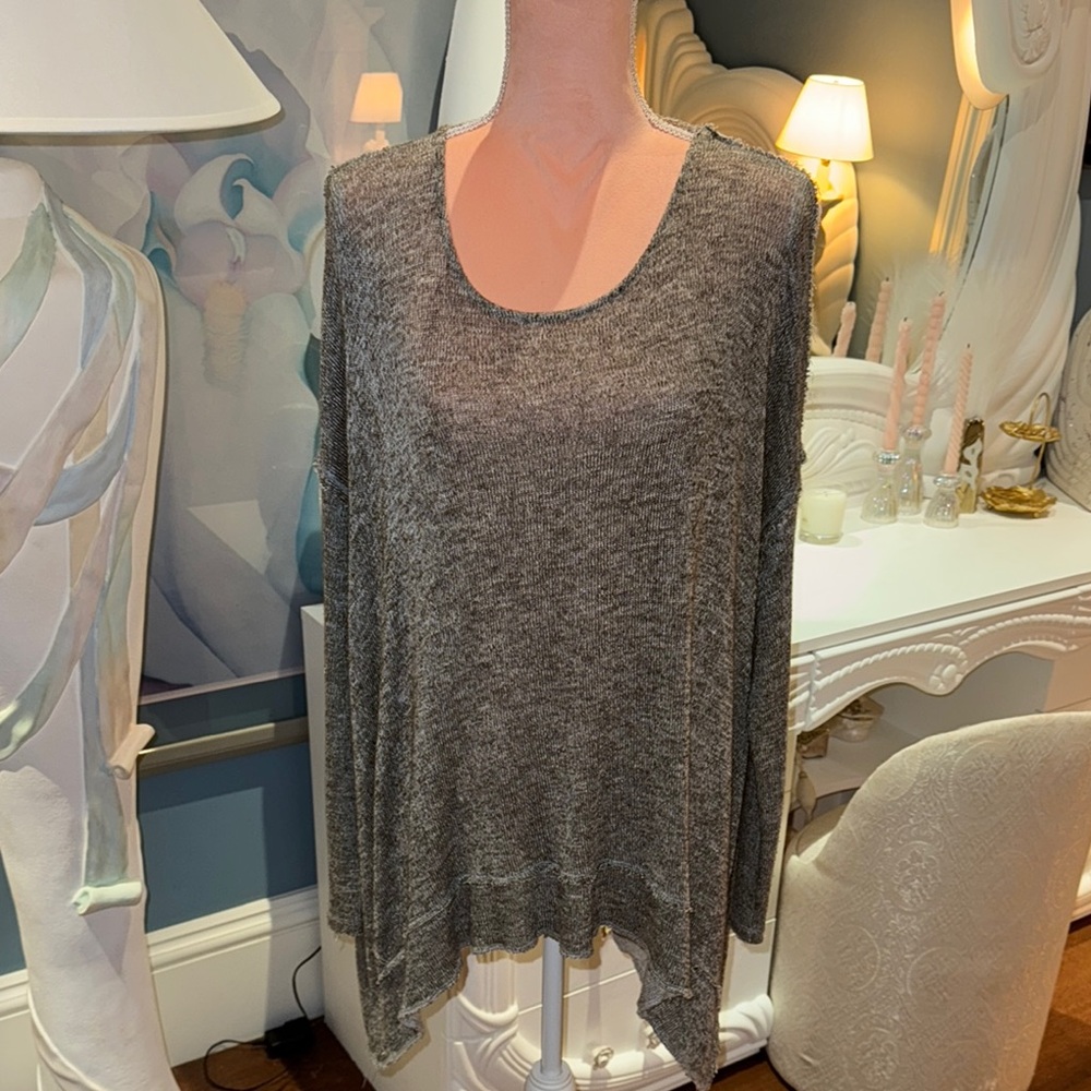 Gray Women's Top